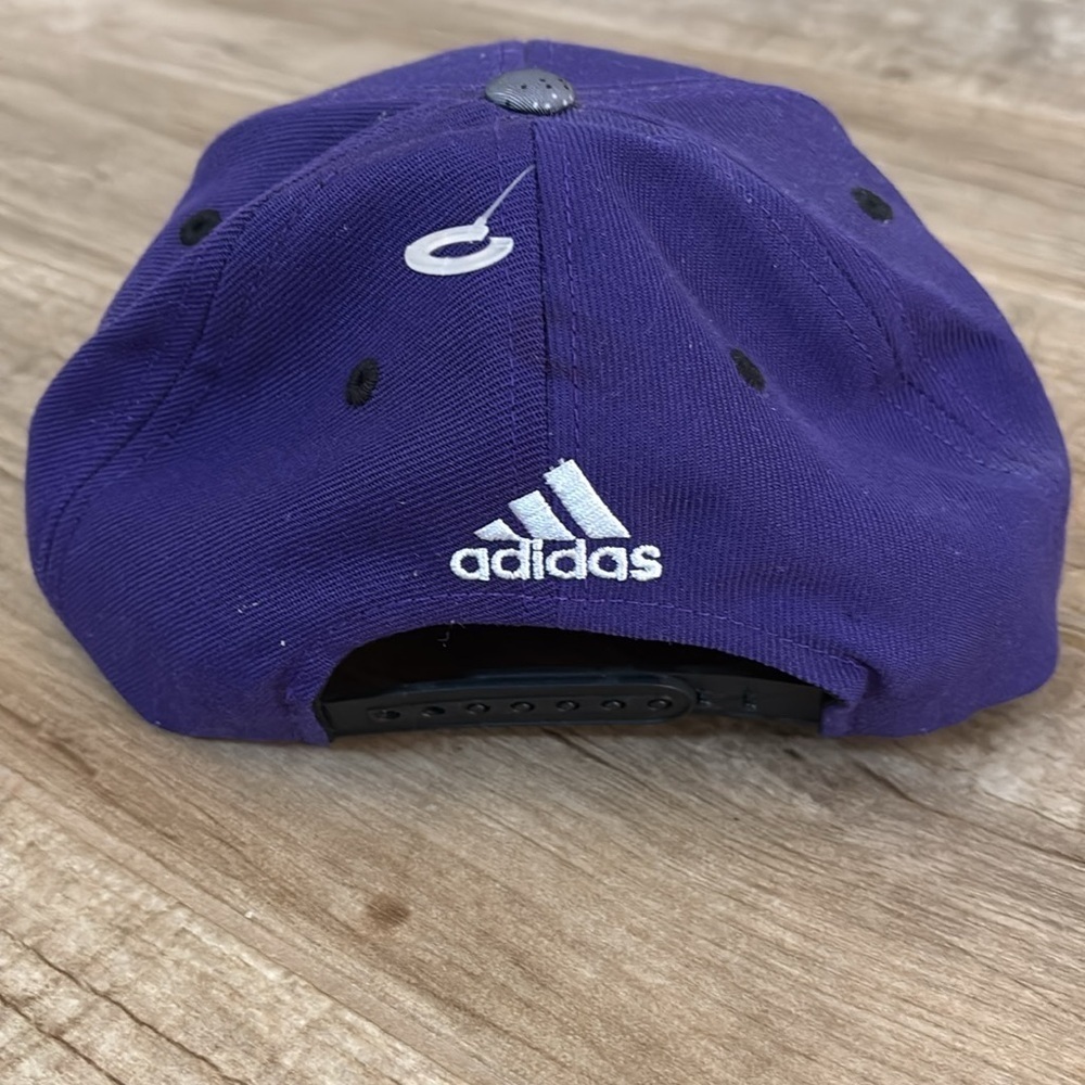 Adidas Purple and Gray Kings SnapBack Cap. NWT - Picture 3 of 4